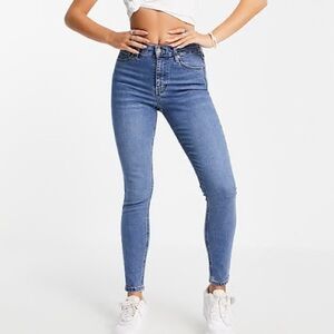 Topshop Light Blue Jamie Skinny Jeans